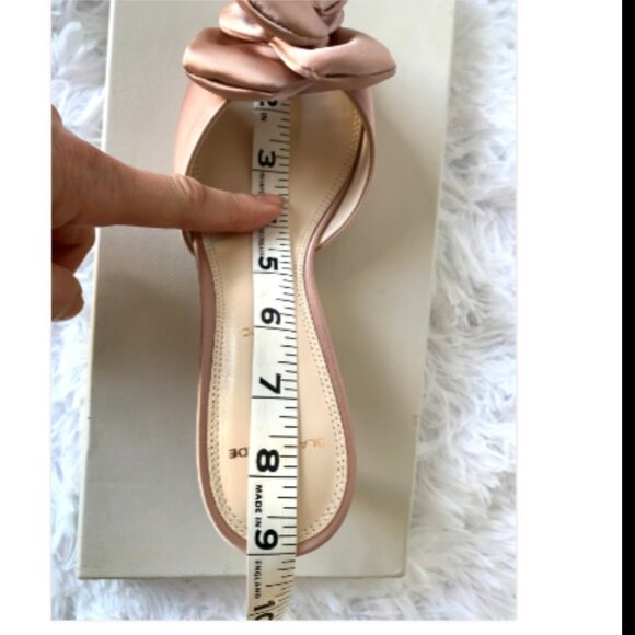 NIB BLACK SUEDE STUDIO Josey 65 Mule Sandals Color Old Rose Satin 6 MSRP $230 - Picture 14 of 16